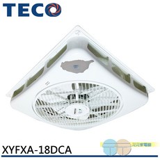 TECO 東元18吋輕鋼架/天花板 DC節能循環扇, 吸頂型, 吸頂型