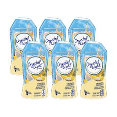 Crystal Light Liquid Energy Drink 무설탕 트로피컬 코코넛 42 회분 6 팩 총 252 회분, 48ml