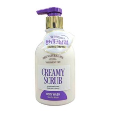 벨먼 내추럴 스파 고보습 크리미 바닐라 머스크 스크럽워시, 1개, 400ml