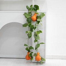 [2+1] 박넝쿨o 180cm (3컬러) 조화 넝쿨 모조과일 소품 장식, 그린