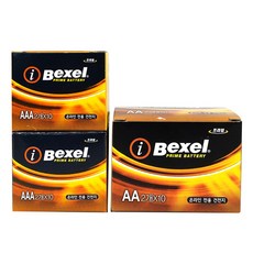 벡셀 건전지 AA 20알+AAA 40알, 1세트