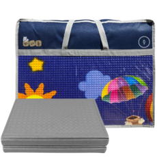 (따사롬) 두꺼운 엠보싱 양면 코팅 보온 단열 텐트 캠핑매트 돗자리 ( 중형 / 대형 / 특대형 ) from 티제이글로벌, 남극펭귄(중형)