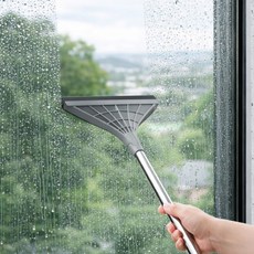 돈식스 스퀴즈 실리콘 빗자루 물기제거, 그레이, 1개