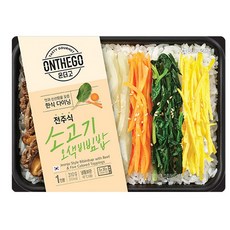 [아워홈 온더고 도시락] ::(전주식) 소고기 오색비빔밥::, 6개, 310g