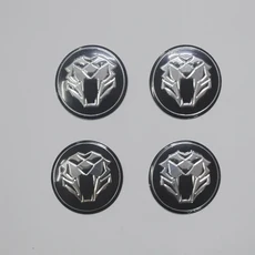 호환 4개 56mm 58mm 60mm 65mm 3D 차량 휠 센터 캡 허브 커버 기아 K2 K3 K5 쏘렌토 스포티지 스타일링, 05 65mm sticker - 4pcs