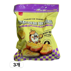 삼립 구운마늘 바게트 800g 마늘맛 스낵, 3개