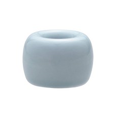 무지 백자 받침대 칫솔, Blue