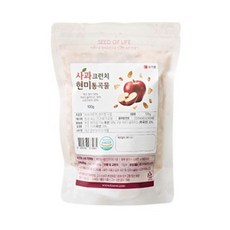[유기샘] 사과크런치 현미통곡물, 100g, 4개