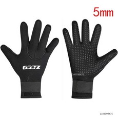 다이빙 후드 네오프렌 잠수복 스노클링 카약 서핑 카누 수상 스포츠용 내구성 신축성 캡, 6. G51-Gloves-5mm