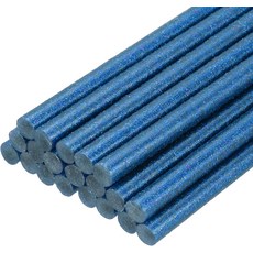 PATIKIL 건용 핫 스틱 DIY 공예 프로젝트 아트 데코레이션 홈 수리용 멜트 벌크 20개 파란색3.9인치 x 0.28인치, 7.9" x 0.28", Dark Green