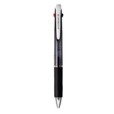 유니 제트스트림 3색볼펜 0.7mm, 블랙, 1개