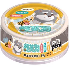 舒芙狗 蜂王乳營養罐 狗罐 80g, 1個, 舒芙狗蜂王乳罐80g-牛肉雞肉*24