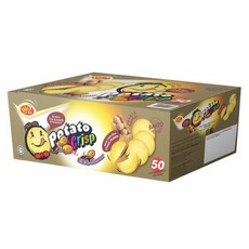 Win2 洋芋脆餅 燒烤口味 50包入, 1個, 1kg