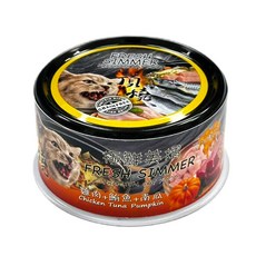 極鮮黑金貓罐 24罐組 80g 漁豐膳食鮮湯機能, 1個, 頂燒罐-雞肉鮪魚南瓜,超取限一箱(過重運費另計)