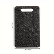 대리석 질감 PP 도마 항균 및 곰팡이 방지 채소 식기세척기 사용 가능, 01 1PC S black