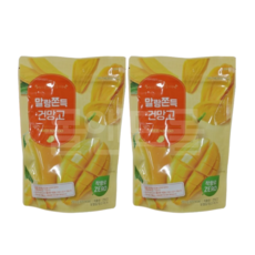 말랑 쫀득 건망고, 2개, 250g