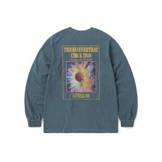 THISISNEVERTHAT Basketball Hoop L/S Tee Navy