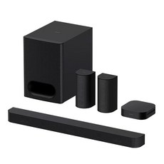 SONY 家庭劇院音響組合，無線連接，簡約時尚，強勁低音，多種音效模式, 黑色, HT-S60,BRAVIA Theatre System 6