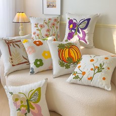 新款毛巾繡抱枕套 可拆洗枕頭套 冬季保暖加厚學生宿舍單人枕頭靠背枕, 石榴紫,50*50公分單抱枕芯