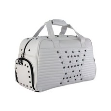 高爾夫衣物包 大容量手提單肩旅行包 獨立鞋包 高爾夫球袋, 白色