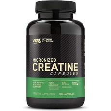 Optimum NutritionOptimum Nutrition 크레아틴 2500 모자 100 캡슐 25g x 100, 1개, 1g