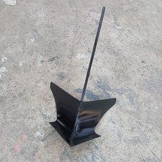 巨匠工廠 微耕機專用開溝小犁 雙面犁頭 開溝犁 鬆土器, 犁桿4厘米x0.8厘米