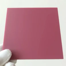 단면 무광택 불투명 아크릴 시트/PMMA 두께 3.0mm 선택할 수 있는 20가지 색상 장식 공예 보석 등에 적합합, 04 400mmx300mm, 02 MKL-39