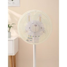 丹丹悅生活 台灣現貨 卡通防夾電風扇罩 保護罩 18吋, 1個, 電風扇保護罩 / 款式隨機