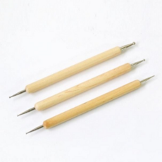 도트펜 3종세트 도팅펜 도팅툴 클레이 점 동그라미찍기 네일아트 레진아트 공예, 1개, 상세페이지 참조