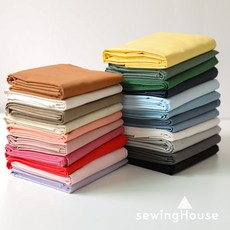 대폭 면20수 에어로워싱 무지원단 면원단 에브리데이 23종, 1 백아이보리, 1개