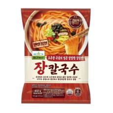칠갑 얼큰 장칼국수, 432g, 3개