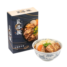 藍海饌 紅燒排骨麵 調理包 2入組 淨重500g, 2套