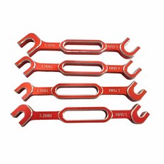 RC 자동차용 범용 스패너 턴버클 렌치 트랙사스 액시얼 SCX10 6MM, red 1, 1개