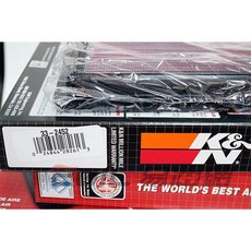 【易油網】K&N 33-2452 美國交換型高流量濾棉 改裝空濾 空氣濾芯, 1個