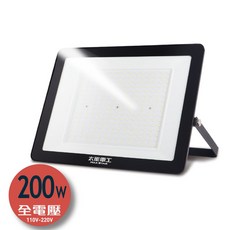 MAX STAR 超薄輕巧 SMD LED 6000K正白光 IP65防水等級, 【太星電工】200WLED防水投射燈/全電壓 戶外投射燈 園藝燈工作燈 探照燈 工地燈 露營燈 招牌燈 WDA30200