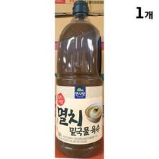 멸치육수 직접우린 우동 다시 잔치국수 소스, 1.8L, 1개