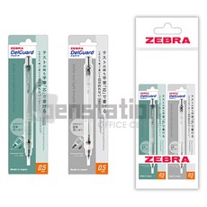 제브라 델가드 라이트 그레이시 0.5mm 샤프 2개 세트(2025 한정판), 매트 그린 1+매트 클리어 1