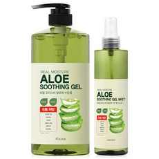 메이포레 알로에 베라 수딩젤 99% 1000ml+ 미스트 250ml, 1개