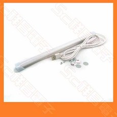 祥昌電子 USB LED燈管 附開關 白色光 32CM, 1個