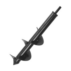 쿠몽 땅파기드릴 회전 흙파기 오거 드릴 비트 8X30cm, 땅파기드릴 지름8cm x 28cm, 1개