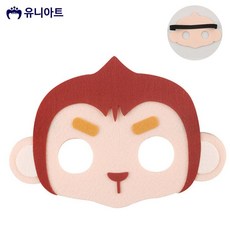 펠트 가면 유치원환경판 어린이집환경판 원숭이 ohh+354ZR