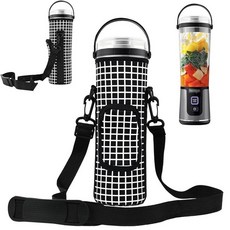 닌자 BC151NV/BC51NV/BC151BK/BC151CR/BC151EM/ BC151PR/BC151PR/BC151WH/BC155PS 블래스트 휴대용 블렌더용 보관 가방 휴대용, 블랙 체크, 1개