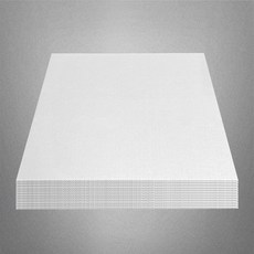 화이트 양면 골판지 패드 A4 (300x213) 10장 E골