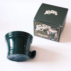 레거시 쉐이브 브러시 쉐이빙브러쉬 1개 흰색 수생화향, 우크라이나그린면도그릇, 1L