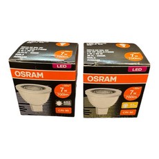 歐司朗 LED 星亮 MR16 免安杯燈 投射燈 GU5.3 免驅動器 免變壓器, 1個, 7W新款（亮度不變）,白光6500k