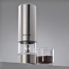 커피 원두 자동 핸드밀 분쇄기 전동그라인더 굵기조절가능, 쿠팡 본상품선택, 조절가능, 1개