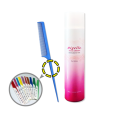 밀본 스프레이 니제르 드레시아 스윙무브 베일 180g + 꼬리빗 세트