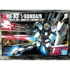 《GTS》模型 BANDAI HG 1/144 #086 RX-93ν 牛鋼彈 5057953, 1個