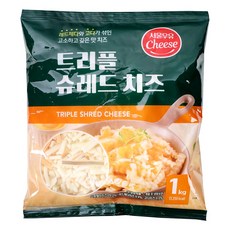 서울우유 트리플 슈레드치즈, 1kg, 1개