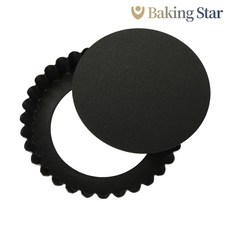 JW 타르트팬 1호 분리형 낮은 타르트틀 케이크 호두파이 정우공업, 1개